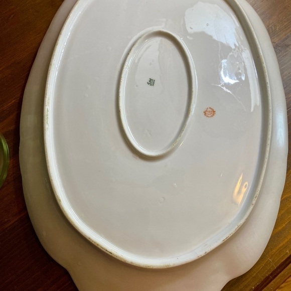 Schleiger 378b by CHARLES FIELD HAVILAND Limoges France 18” Platter 1920’s - Picture 4 of 8